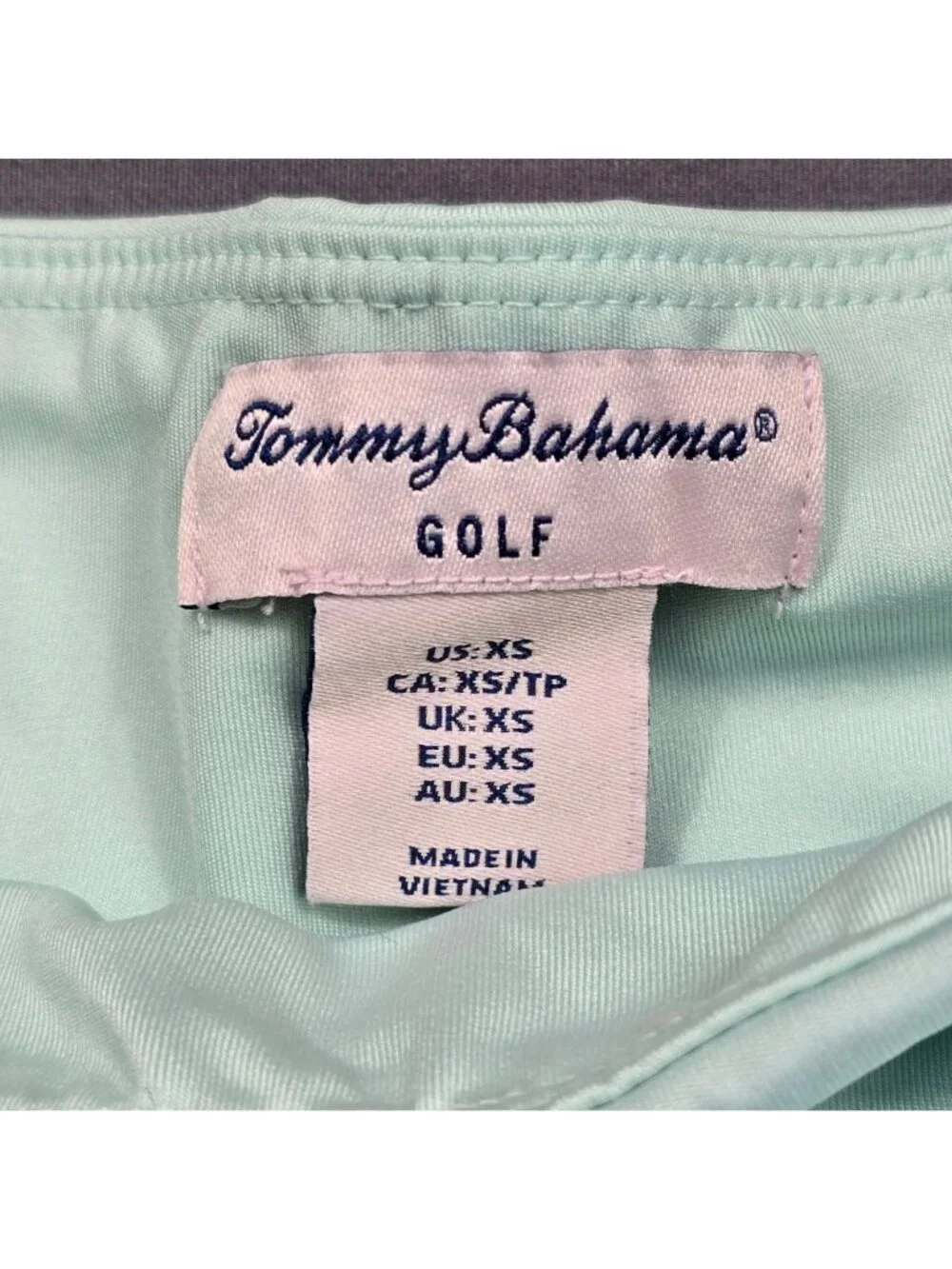 Tommy Bahama Womens Jacket Shirt & Skort Golf Set Small Mint Green Stretch